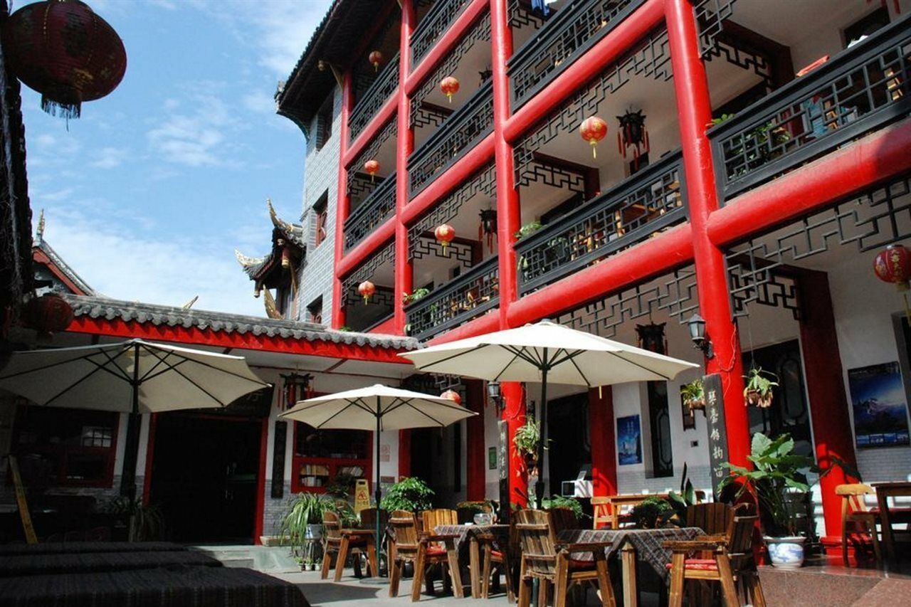 Chengdu Dreamstravelwenjuncourtyardhotel Экстерьер фото