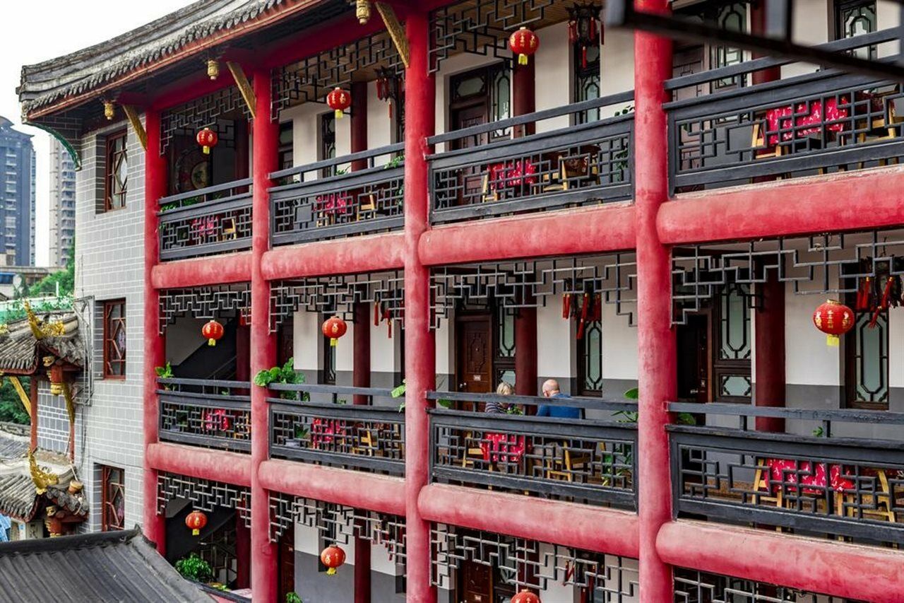 Chengdu Dreamstravelwenjuncourtyardhotel Экстерьер фото